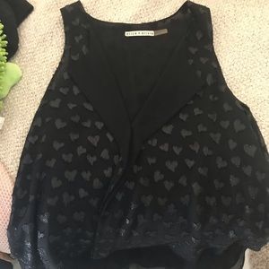 Alice and Olivia Silk Top